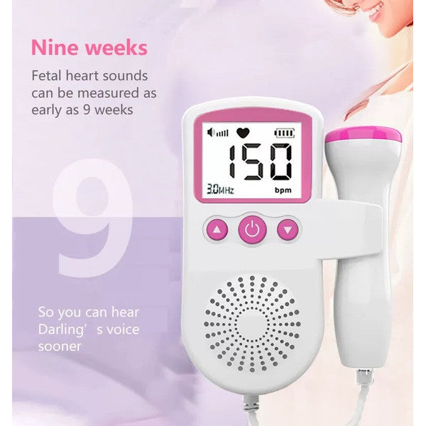 Fetal Doppler Baby Heart Monitor For Pregnanc(US Customers)