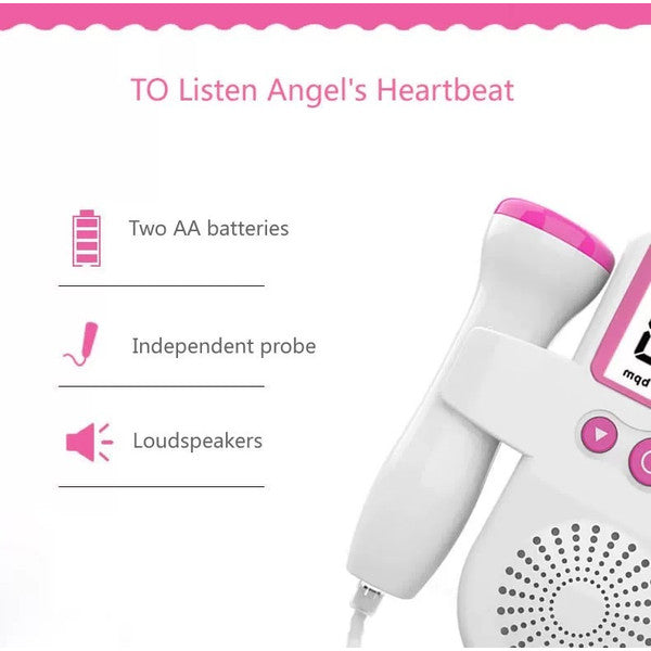 Fetal Doppler Baby Heart Monitor For Pregnanc(US Customers)