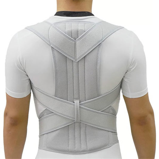Adjustable Upper Back Posture Corrector – Clavicle Support Brace for Shoulder Alignment & Back Straightening