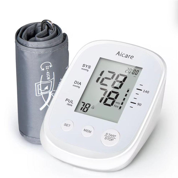 Automatic Upper Arm Blood Pressure Monitor Digital Meter for Accurate Health Tracking