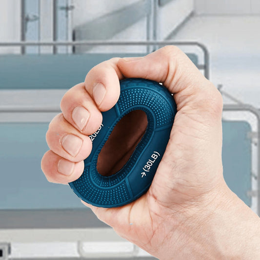 Silicone Hand Grip Strengthener Ring - Finger & Wrist Trainer