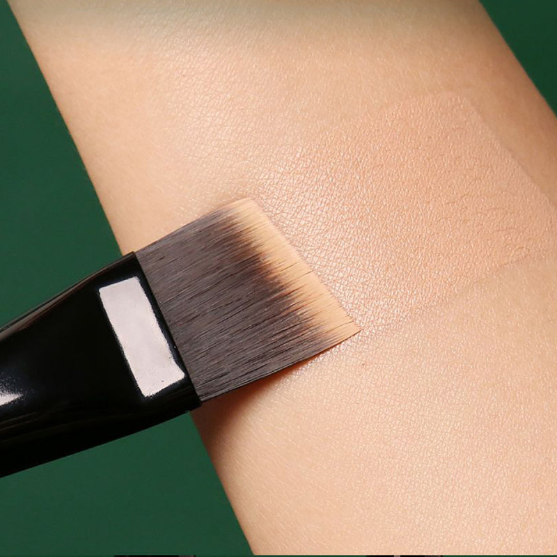 Gradient Color Powder Foundation Brush, Bevel Angle Makeup Brush, Professional Beauty Tools for Flawless Application