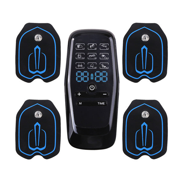 TENS EMS Muscle Stimulator, Acupuncture & Physiotherapy Massager for Full Body Pain Relief & Slimming Therapy