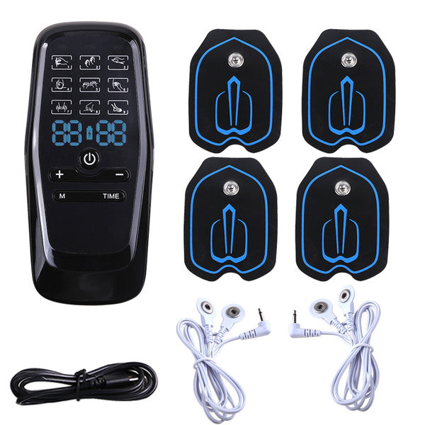 TENS EMS Muscle Stimulator, Acupuncture & Physiotherapy Massager for Full Body Pain Relief & Slimming Therapy