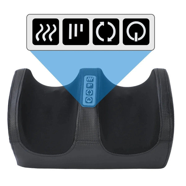 Shiatsu Electric Foot Massager with Heat – Deep Tissue Kneading for Pain Relief & Relaxation