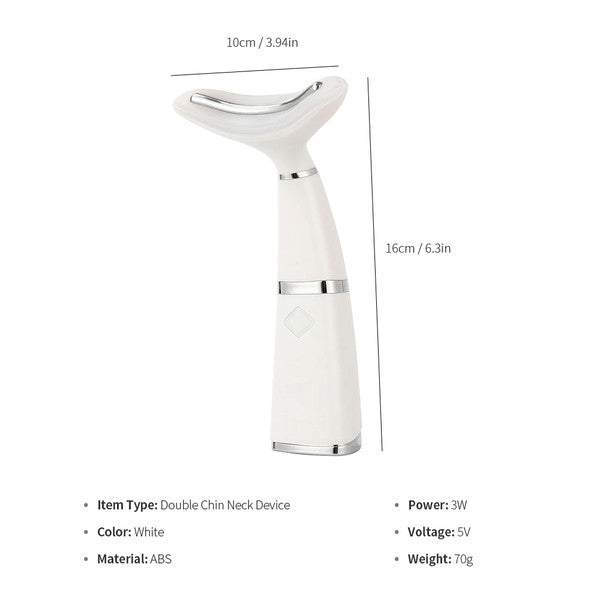 Double Chin Reducer Device, Facial Massager & Neck Face Massager, Skin Care Tool, Gift for Skincare Lovers