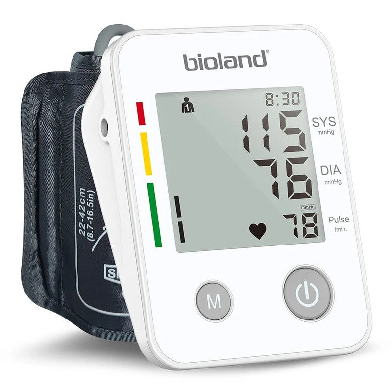 Automatic Upper Arm Blood Pressure Monitor with Pulse Tracking