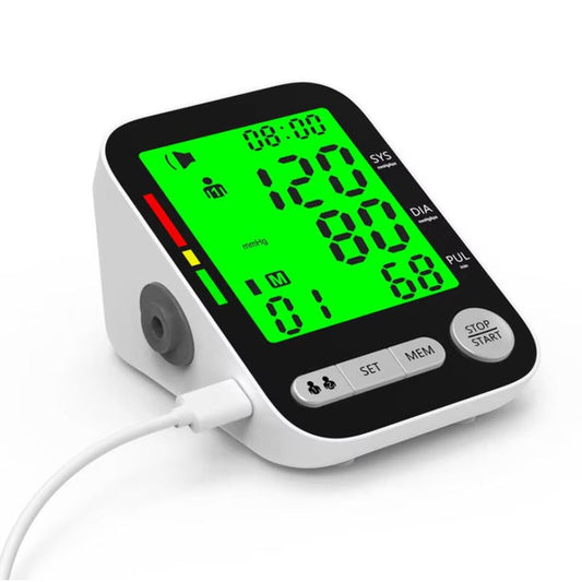 High Accuracy Digital Blood Pressure Monitor Talking Sphygmomanometer with Arm Cuff