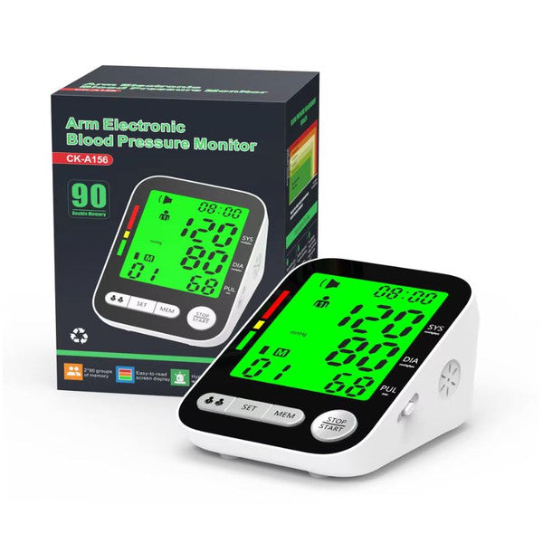 High Accuracy Digital Blood Pressure Monitor Talking Sphygmomanometer with Arm Cuff
